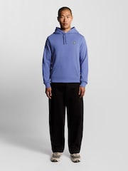 Lyle & Scott Navy Blue Pullover Hoodie - Image 3 of 5