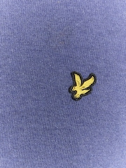 Lyle & Scott Grey Cotton Merino Quarter Zip Jumper - Image 6 of 6
