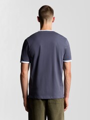 Lyle & Scott Grey Ringer T-Shirt - Image 2 of 5
