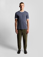 Lyle & Scott Grey Ringer T-Shirt - Image 3 of 5