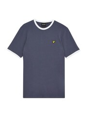 Lyle & Scott Grey Ringer T-Shirt - Image 5 of 5