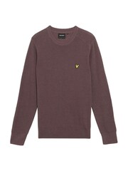 Lyle & Scott Engineered Rib Crew Neck Jumper - Imagen 5 de 6