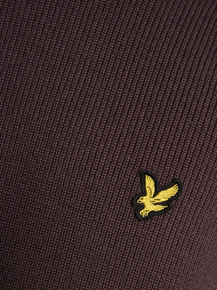 Lyle & Scott Engineered Rib Crew Neck Jumper - Imagen 6 de 6