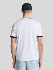 Lyle & Scott White Ringer T-Shirt - Image 2 of 5