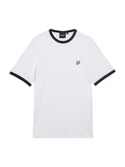 Lyle & Scott White Ringer T-Shirt - Image 5 of 5