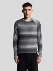 Lyle & Scott Ribbed Ombre Jumper - Bild 1 von 6