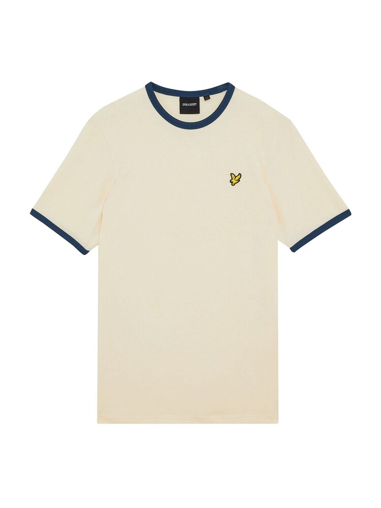 Lyle & Scott Cream Ringer T-Shirt - Image 5 of 5