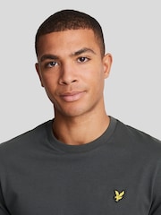 Lyle & Scott Grey Plain T-Shirt - Image 4 of 5