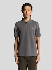Lyle & Scott Ash Grey Classic Polo Shirt - Image 1 of 5