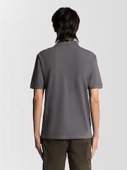 Lyle & Scott Ash Grey Classic Polo Shirt - Image 2 of 5