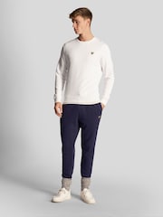 Lyle & Scott White Crew Neck Sweatshirt - Image 2 of 5