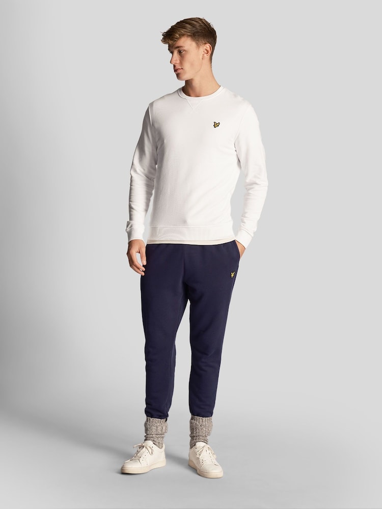Lyle & Scott White Crew Neck Sweatshirt - Image 2 of 5