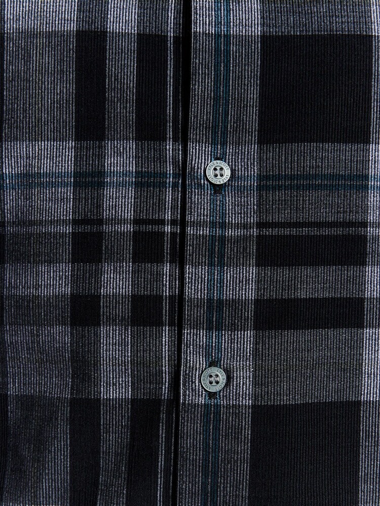 Lyle & Scott Black Tartan Corduroy Shirt - Image 6 of 6
