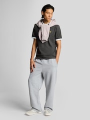 Lyle & Scott Grey Ringer T-Shirt - Image 2 of 4