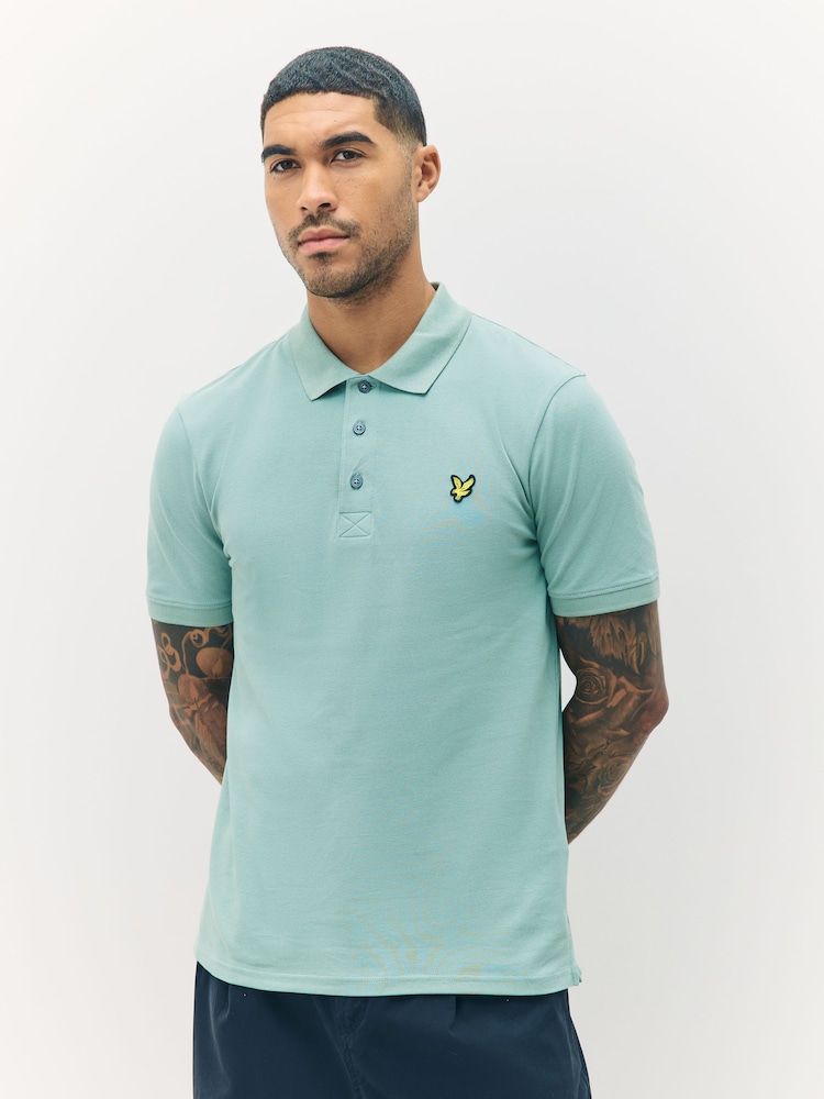 Lyle & Scott Light Green Classic Polo Shirt - Image 1 of 5
