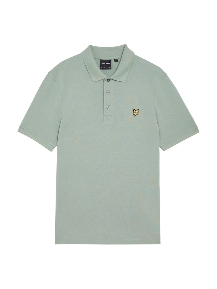 Lyle & Scott Light Green Classic Polo Shirt - Image 5 of 5