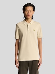 Lyle & Scott Grey Plain Polo Shirt - Image 1 of 6