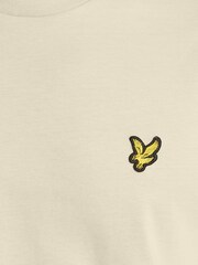 Lyle & Scott Natural Plain T-Shirt - Image 6 of 6