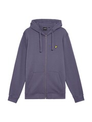 Lyle & Scott Grey Zip Through Hoodie - Image 5 of 6