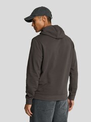 Lyle & Scott Grey Pullover Hoodie - Image 2 of 5