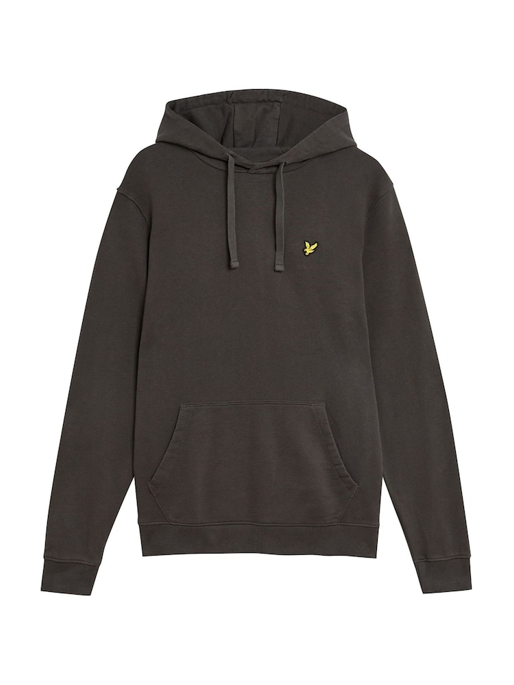Lyle & Scott Grey Pullover Hoodie - Image 5 of 5