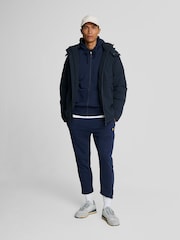 Lyle & Scott Blue Zip Through Hoodie - Image 3 of 5