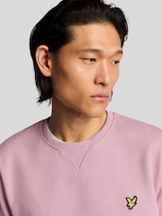Lyle & Scott Pink Crew Neck Sweatshirt - Image 4 of 4