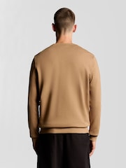 Lyle & Scott Brown Crew Neck Sweatshirt - Image 2 of 5