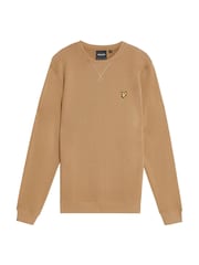 Lyle & Scott Brown Crew Neck Sweatshirt - Image 5 of 5