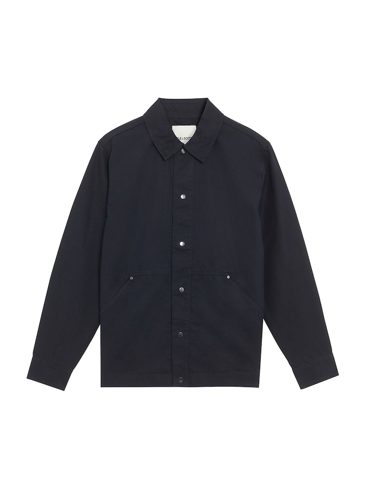 Lyle & Scott Black Workwear Overshirt - Image 1 of 1