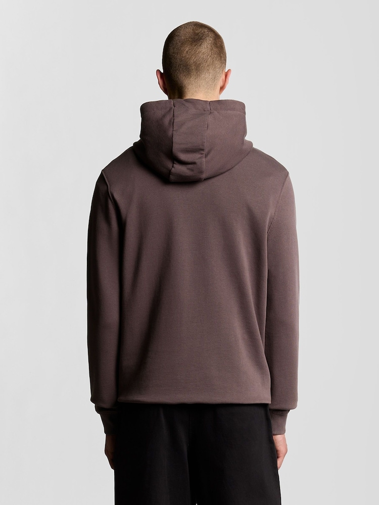 Moletom com capuz Lyle & Scott com zíper - Imagem 2 de 6