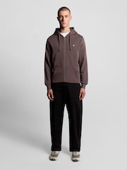Moletom com capuz Lyle & Scott com zíper - Imagem 3 de 6