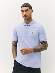 Lyle & Scott Purple Classic Polo Shirt - Image 1 of 5