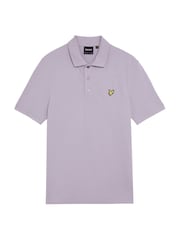 Lyle & Scott Purple Classic Polo Shirt - Image 5 of 5