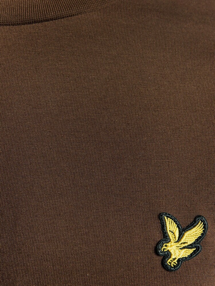 Lyle & Scott Red Plain T-Shirt - Image 6 of 6