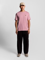 Lyle & Scott Pink Plain T-Shirt - Image 2 of 6