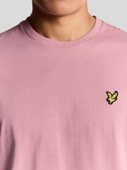 Lyle & Scott Pink Plain T-Shirt - Image 3 of 6