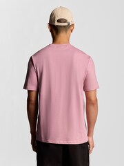 Lyle & Scott Pink Plain T-Shirt - Image 4 of 6