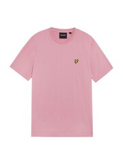 Lyle & Scott Pink Plain T-Shirt - Image 5 of 6