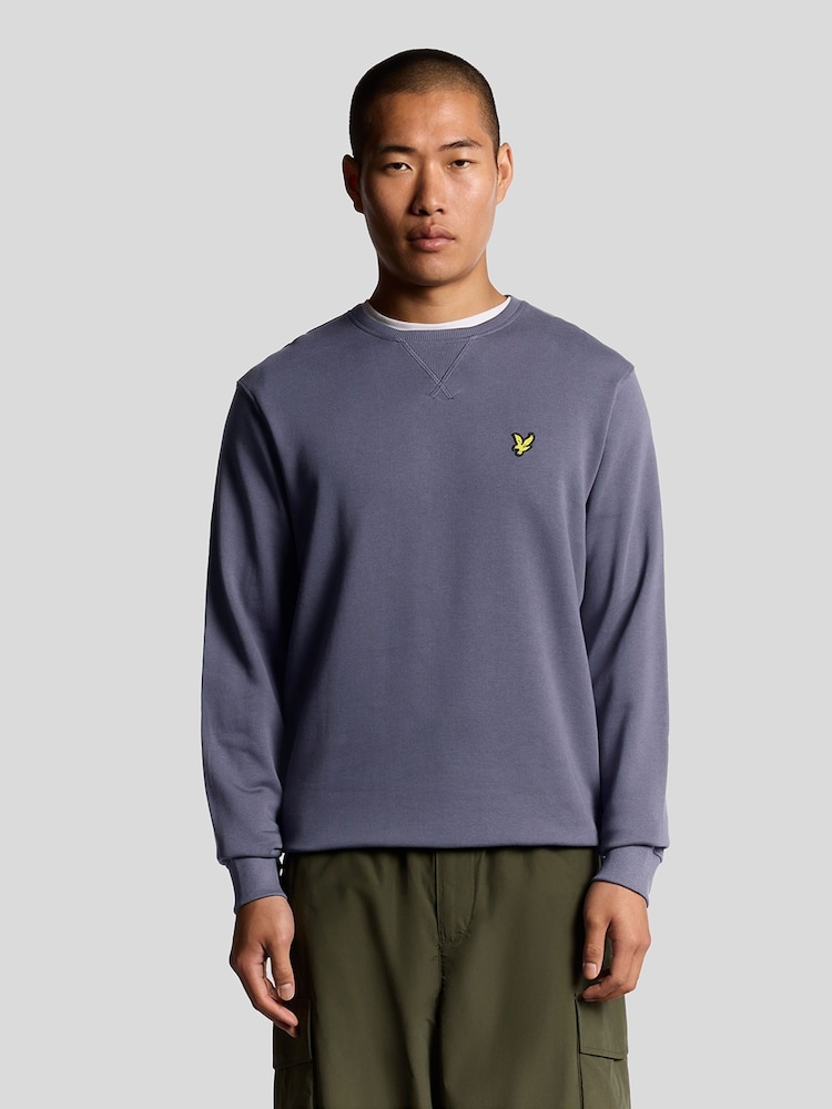 Lyle & Scott Grey Crew Neck Sweatshirt - Image 1 of 6