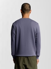 Lyle & Scott Grey Crew Neck Sweatshirt - Image 3 of 6