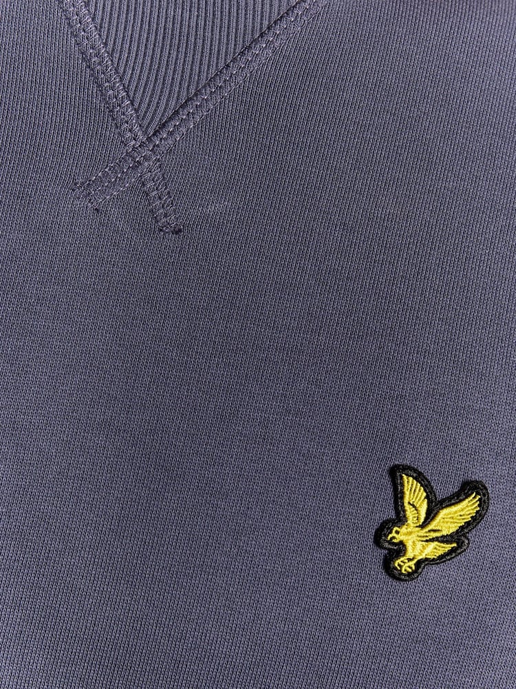 Lyle & Scott Grey Crew Neck Sweatshirt - Image 6 of 6