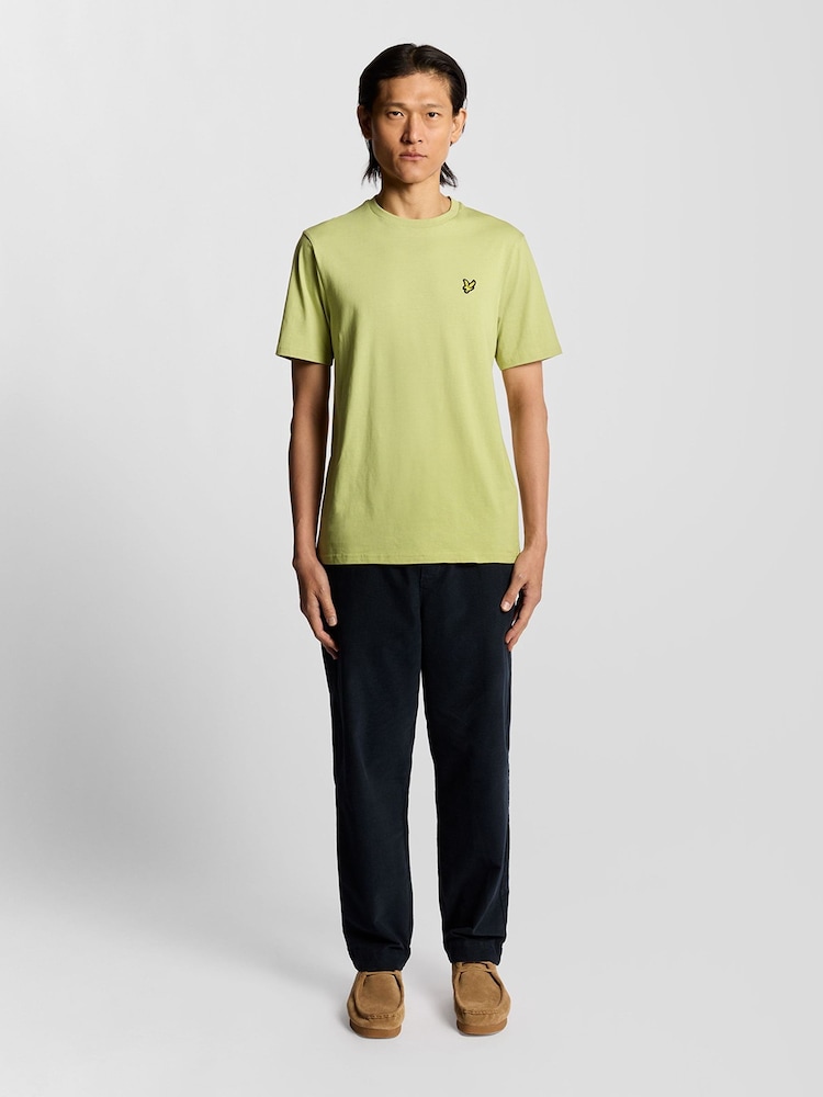 Lyle & Scott Yellow Plain T-Shirt - Image 2 of 6