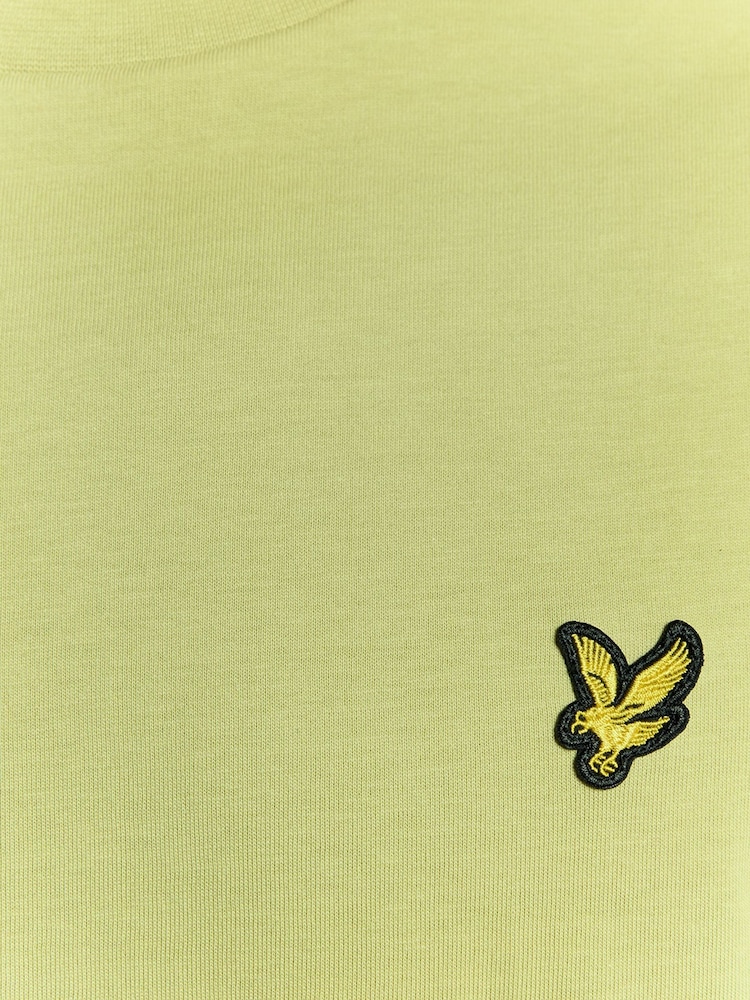 Lyle & Scott Yellow Plain T-Shirt - Image 6 of 6