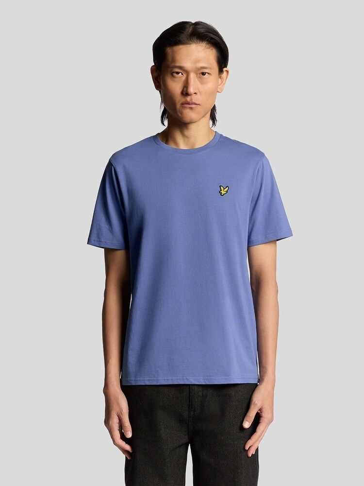 Lyle & Scott Blue Plain T-Shirt - Image 1 of 5