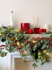 Laura Ashley Mulled Spice Scented Christmas Diffuser 180ml - Image 1 of 3