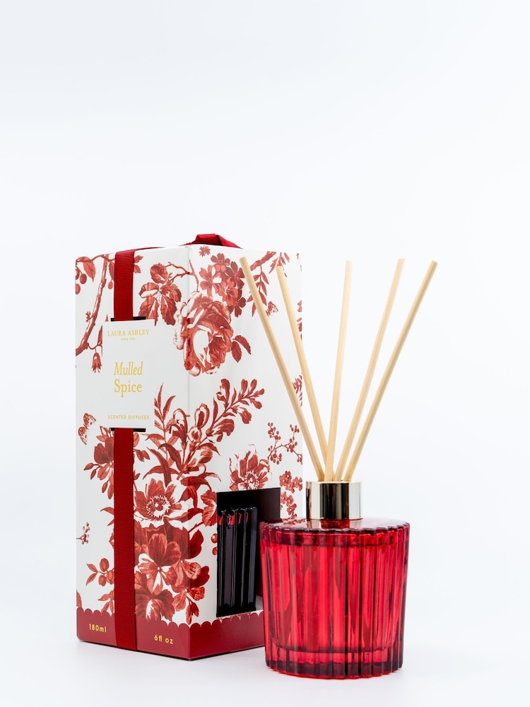Laura Ashley Mulled Spice Scented Christmas Diffuser 180ml - Image 3 of 3