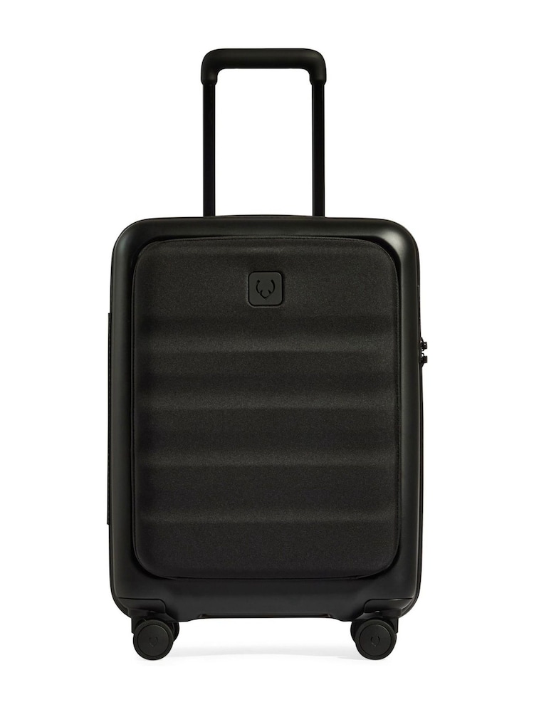 Antler Black Icon Stripe Pocket Cabin Luggage - Image 1 of 7