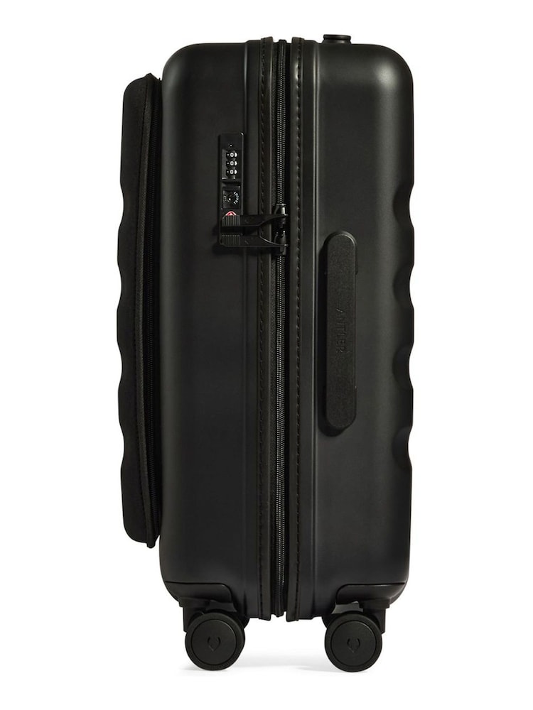 Antler Black Icon Stripe Pocket Cabin Luggage - Image 7 of 7