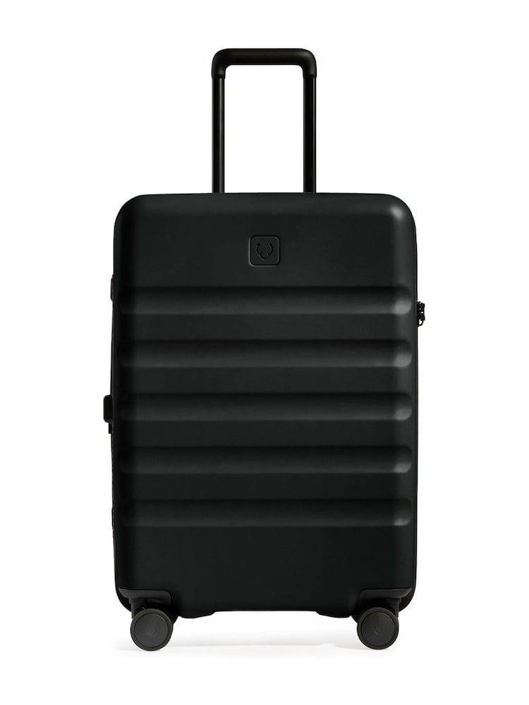 Antler Icon Stripe 66cm Medium Black Luggage - Imagen 1 de 5
